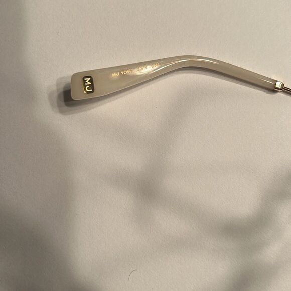 Marc Jacob Gold tone/White Sunglasses.New Without Tag - Picture 6 of 9